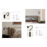 аплик H69 SCONCE RECESSED LED 3W METAL BLACK - Изображение 4