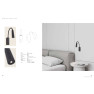 аплик H72 SCONCE LED 3W METAL BLACK - Изображение 4