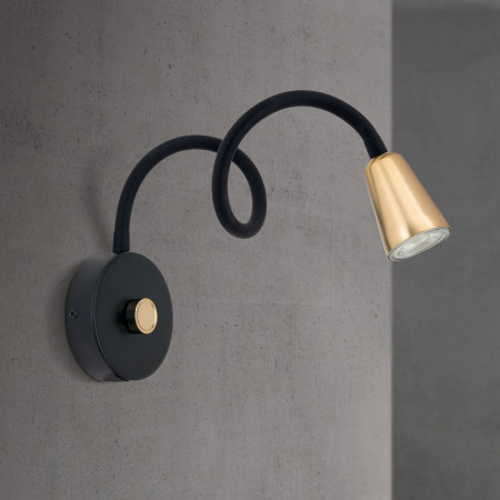 аплик WA 2-1376/1 schwarz/MS (exkl.GU10/10W) - Изображение 1