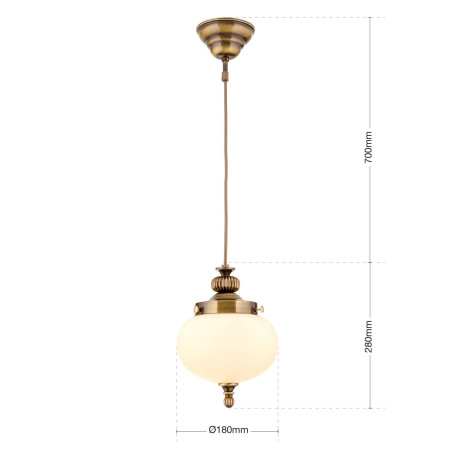 пендел HL 6-989 Patina/328 champ matt - Изображение 6