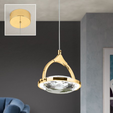 пендел HL 6-1710/1 gold   (LED8W/300lm/3000K) - Изображение 1