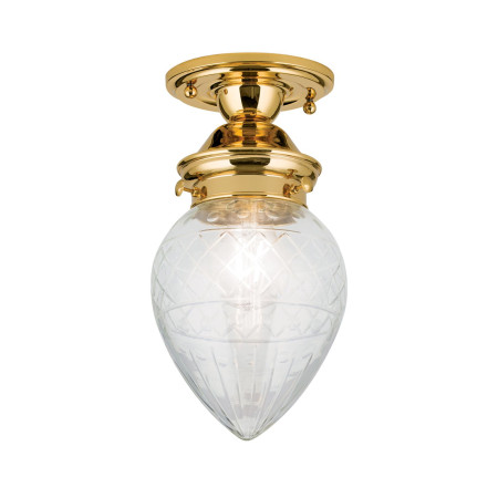 плафон DL 7-142 gold/411 klar-Schliff