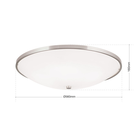 плафон DL 7-531/56 satin      (5xE27) - Изображение 7
