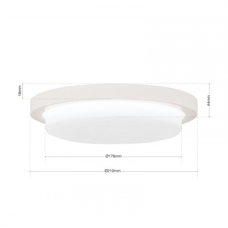 плафон, аплик DL 7-668/20 wei?/opal-matt (LED21W/1300l - Изображение 5