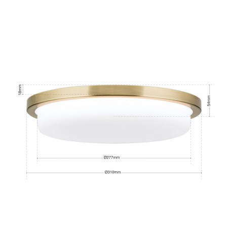 плафон DL 7-669/30 Patina/opal-matt (LED29W/210 - Изображение 6