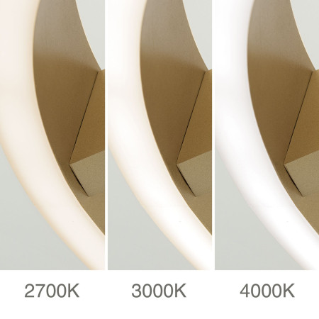плафон DL 7-703/40 gold-matt(LED40W/2500lm/3CCT - Изображение 5