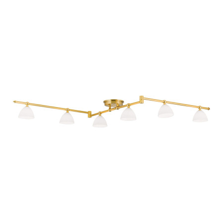 плафон Str 10-374/6 gold-matt/438 opal