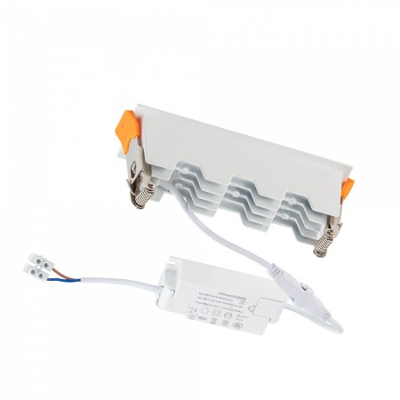 луничка / луна 10043  MINI LED WHITE 10W 4000K RECESSED - Изображение 2
