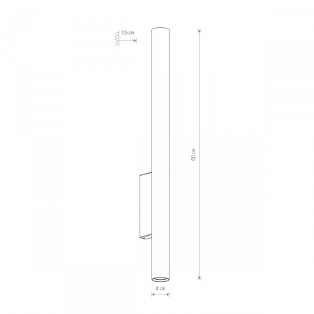 аплик 10758 FOURTY WALL XL WHITE - Изображение 1