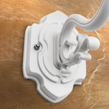 аплик, външна лампа AL 11-1171 wei?/aufwarts (1xE27) - Изображение 1