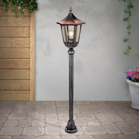 външна лампа AL 11K/82514/A schwarz-silber -Hohe1.16m - Изображение 4