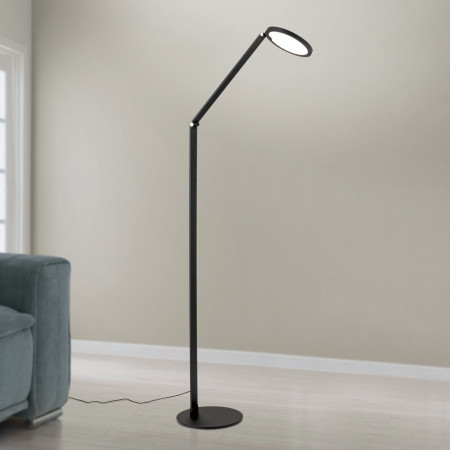 лампион / правостояща лампа Stl 12-1289 schwarz (LED 12W/800lm/3000K - Изображение 1