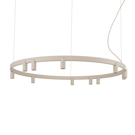 полилей 12287 FOURTY ROUND LED XI ZWIS BEIGE - Изображение 2