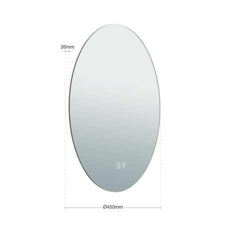 аплик Spiegel 13-398/45    (LED14W/800lm/3CCT) - Изображение 7