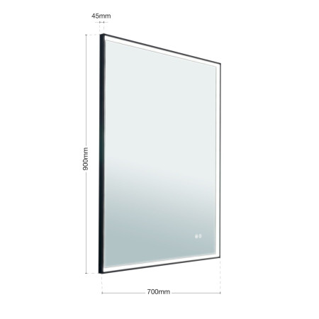 аплик Spiegel 13-401 schwarz (70x90cm) - Изображение 6