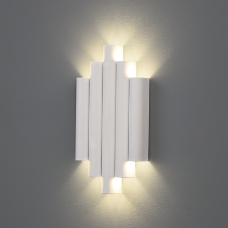 аплик A38140B (16/3814 10x2,1W/3000K Wall Textured White - Изображение 1