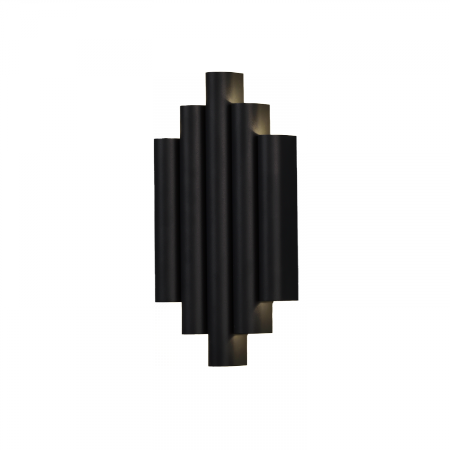 аплик A38140N (16/3814 10x2,1W/3000K Wall Textured Black