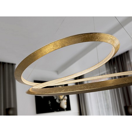 полилей 165839D ETERNITY - LAMP GOLD LEAVES ?97 DIMMABLE - Изображение 2