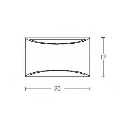 аплик 180025 WALL LIGHT GYPSUM 1*G9 - Изображение 2