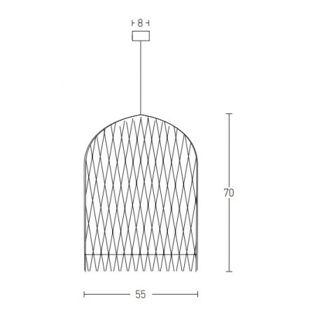 пендел 18181 PENDANT LAMP E27 MAX 40W RATTAN NATURAL - Изображение 3