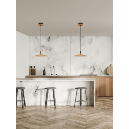 пендел 19150 PENDANT LIGHT LED 6W 3000K WOOD - Изображение 1