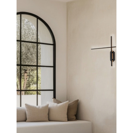 аплик 1945 WALL LIGHT LED 20W 3000K BLACK - Изображение 2