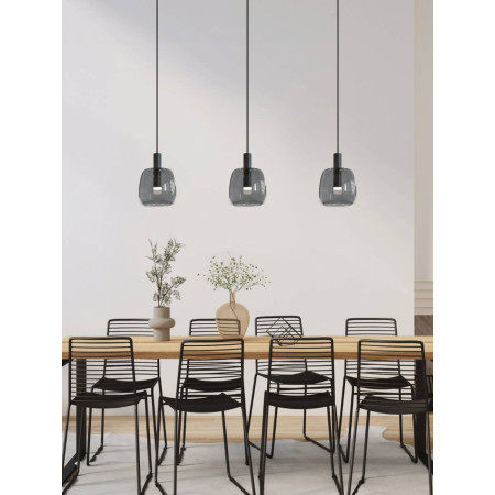 пендел 1967 PENDANT LIGHT LED 7W GLASS SMOKED GRAY - Изображение 1