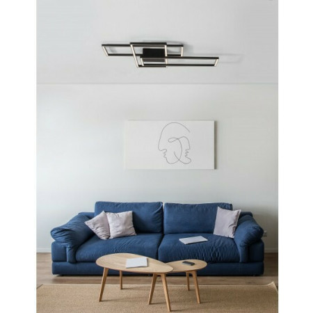 плафон 2020 CEILING LIGHT LED 52W 3000K ALUMINIUM BLACK - Изображение 2