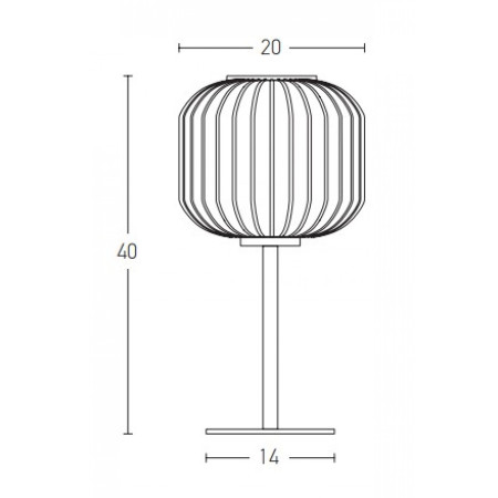 настолна лампа 20252 TABLE LAMP E27 MAX 25W METAL GLASS WHITE GOL - Изображение 3