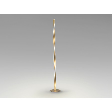 лампион / правостояща лампа 219213 TWIST - FLOOR LAMP GOLDEN - Изображение 1