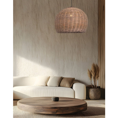 пендел 22172 PENDANT LAMP E27 MAX 20W BROWN BAMBOO - Изображение 2