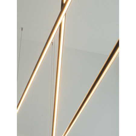 полилей 22237 PENDANT LED LIGHT 64W BLACK - Изображение 1
