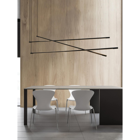 полилей 22237 PENDANT LED LIGHT 64W BLACK - Изображение 3