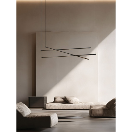 полилей 22237 PENDANT LED LIGHT 64W BLACK - Изображение 2