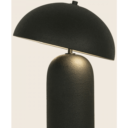 настолна лампа 23006 TABLE LIGHT 2XE27 MAX 40W CERAMIC BLACK - Изображение 1