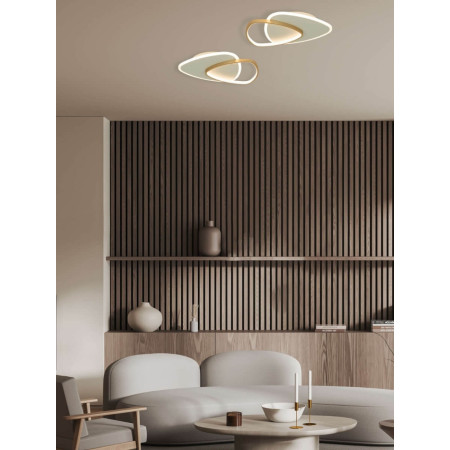 плафон 23093 CEILING LED LIGHT 36W 3000K METAL-ACRYLIC GO - Изображение 3