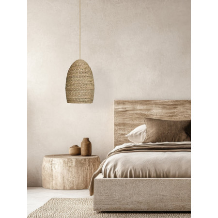 пендел 23195 PENDANT LAMP E27 MAX 20W RATTAN NATURAL - Изображение 2