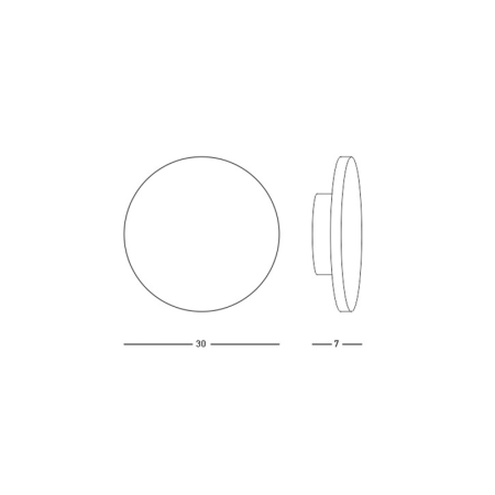 аплик 23236 SCONCE LED LIGHT 10W 3000K ACOUSTIC GREY VOL - Изображение 3