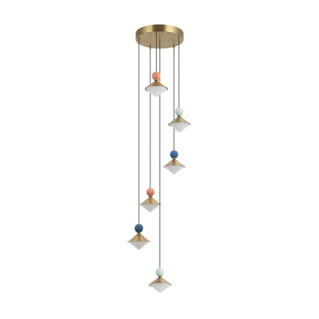 полилей 25102 PENDANT LED LIGHT 40W 3000K CERAMIC - METAL