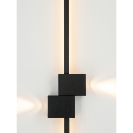 аплик 25147 WALL LED LIGHT 20W 3000K TRIAC SANDY BLACK - Изображение 2