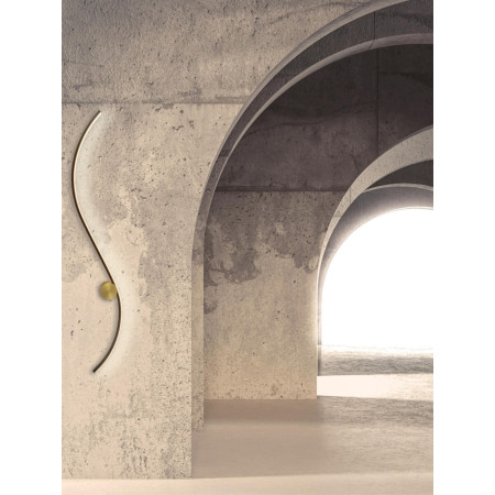 аплик 25267 WALL LED LIGHT 19W 3000K SANDY BLACK MATT - - Изображение 1