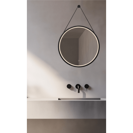 аплик 25387 MIRROR WITH LED LIGHT 15W 3000K-4000K ROUND - Изображение 1
