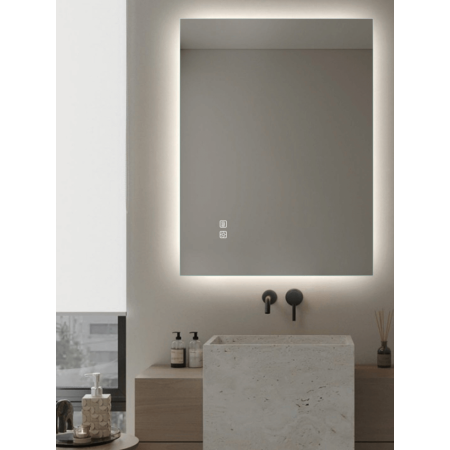 аплик 25391 MIRROR WITH LED LIGHT 20W 3000K-4000K RECTAN - Изображение 2