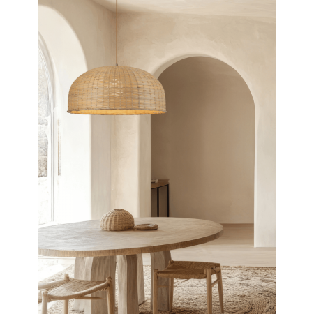 пендел 25442 PENDANT LIGHT 1xE27 MAX 40W NATURAL RATTAN - - Изображение 1