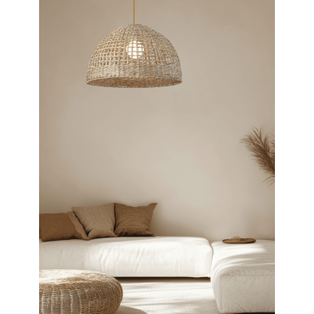 пендел 25443 PENDANT LIGHT 1xE27 MAX 40W NATURAL SEAWEED- - Изображение 1