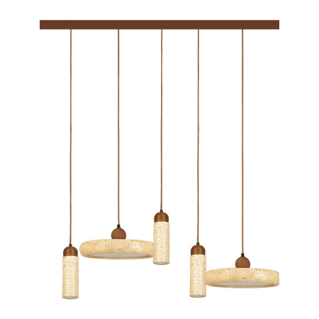 полилей 25451 PENDANT LED LINE LIGHT 44W + 3xGU10 MAX 10W