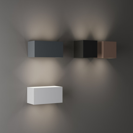 аплик, външна лампа ATOM AP D20 BIANCO - Изображение 1