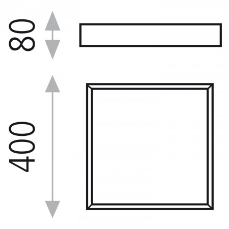 плафон P375940N (Ceiling lamp/40cm LED 3000K Black) - Изображение 2
