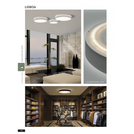 плафон P385161B (Ceiling  /60cm LED 4000K White) - Изображение 4