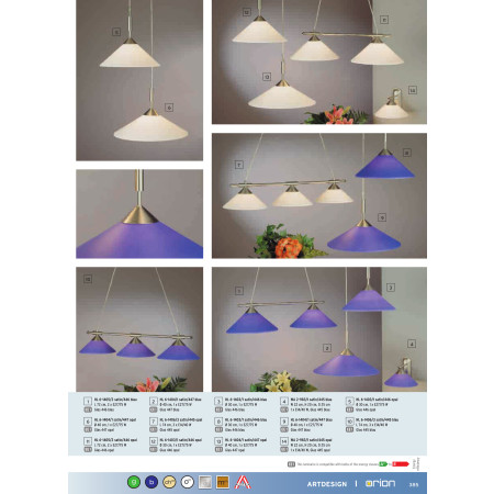 аплик WA 2-983/1 satin/445 opal    (1xE14) - Изображение 7